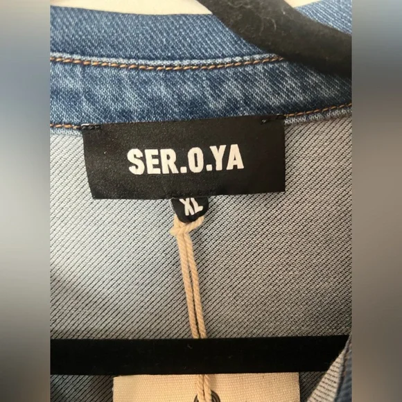 NWT SER.O.YA Fallon Jumpsuit in Bayside - Picture 7 of 11